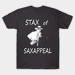 Saxophone Stax of Saxappeal T-Shirt